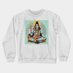 Blessing Of Shiv , lord shiva Crewneck Sweatshirt